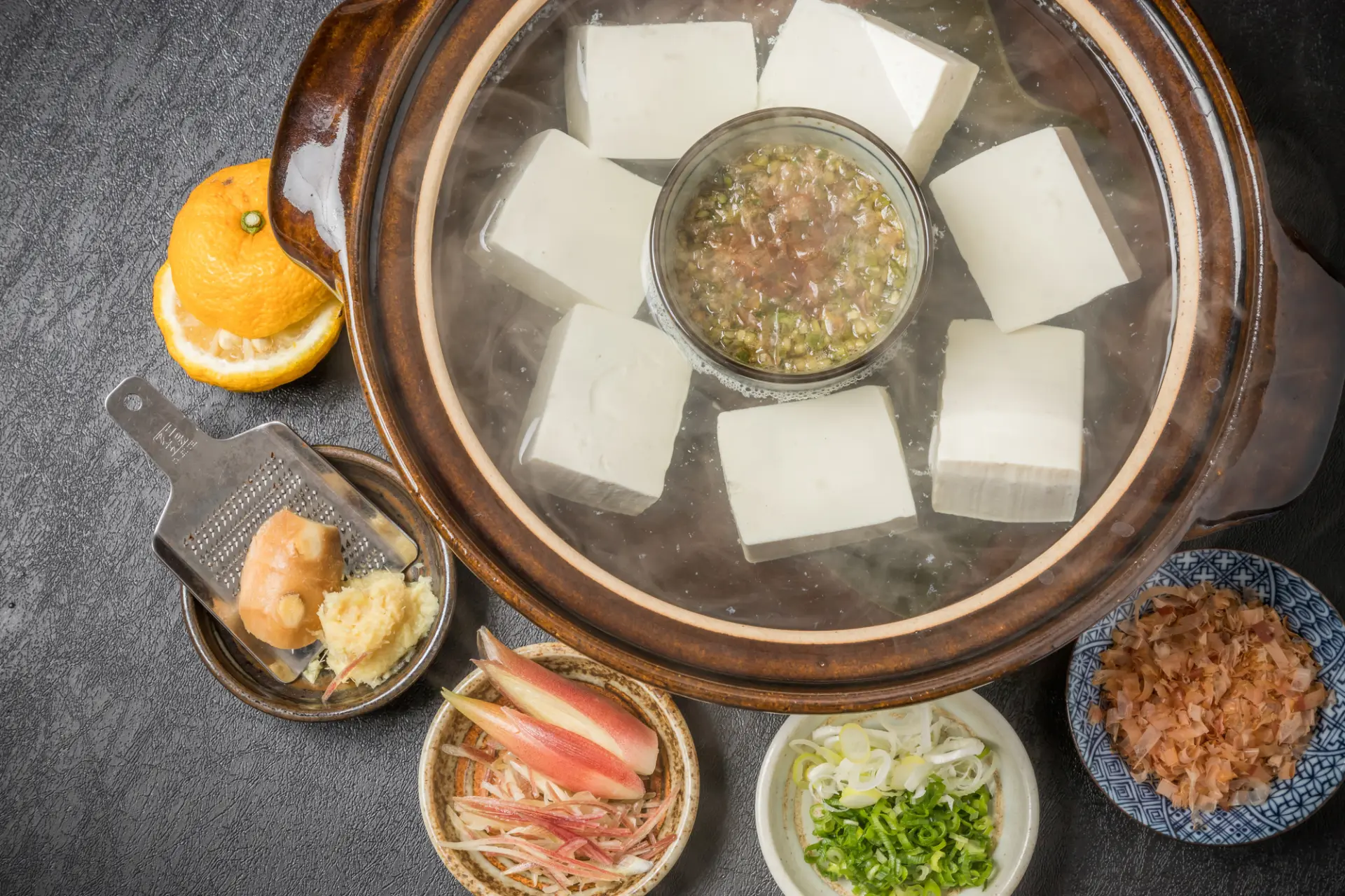 承袭精进料理风格、具备高雅风味的汤豆腐