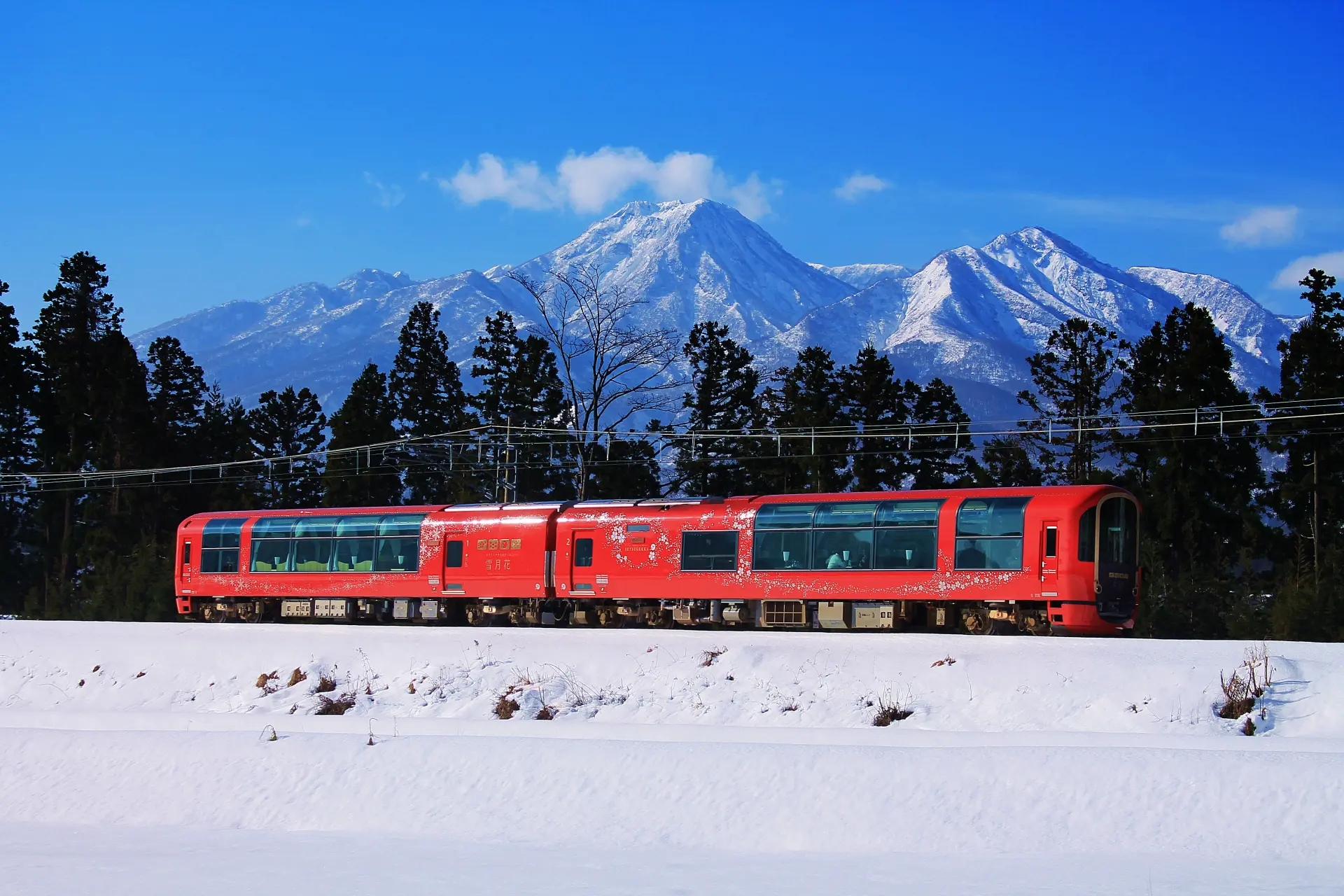 グリーンシーズンはもちろん、冬も乗車したい