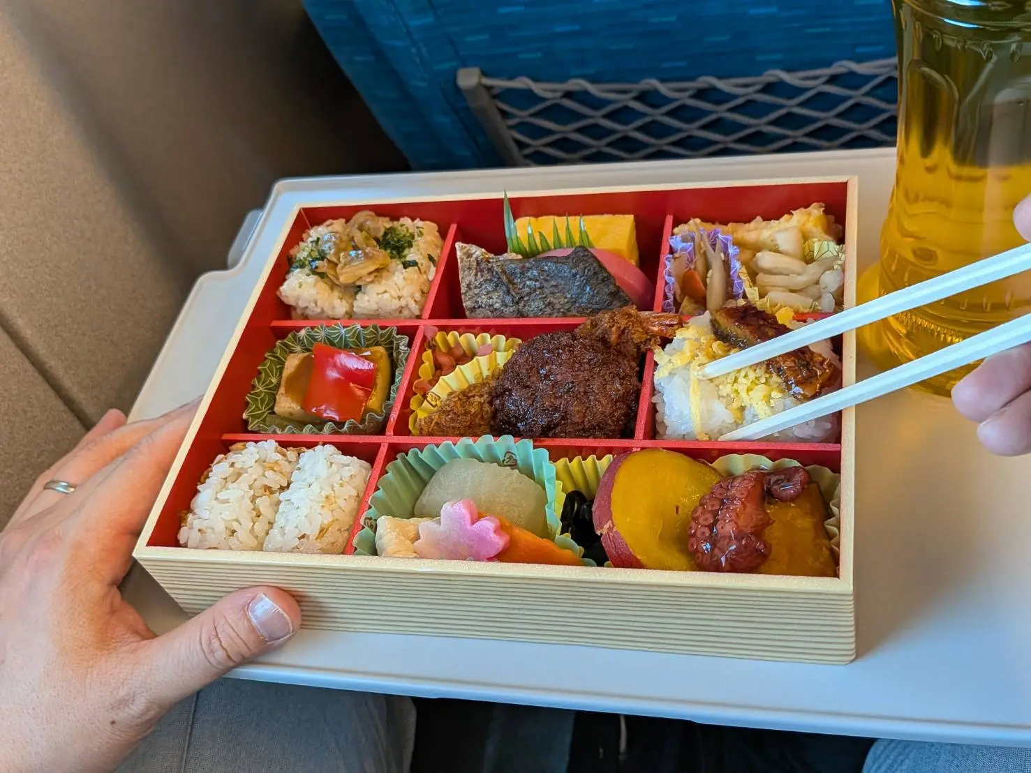 Ekiben, or train station bento, for enjoying local flavors while traveling