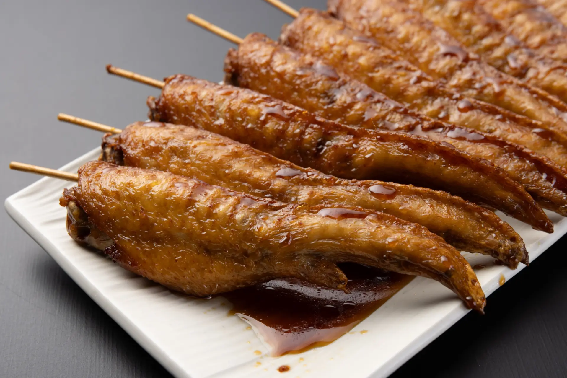 Popular Amateba coated in sweet sauce