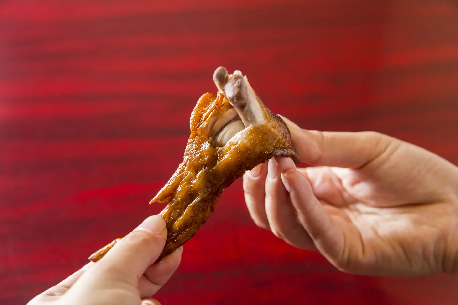 Tometeba, crisp on the outside and juicy on the inside