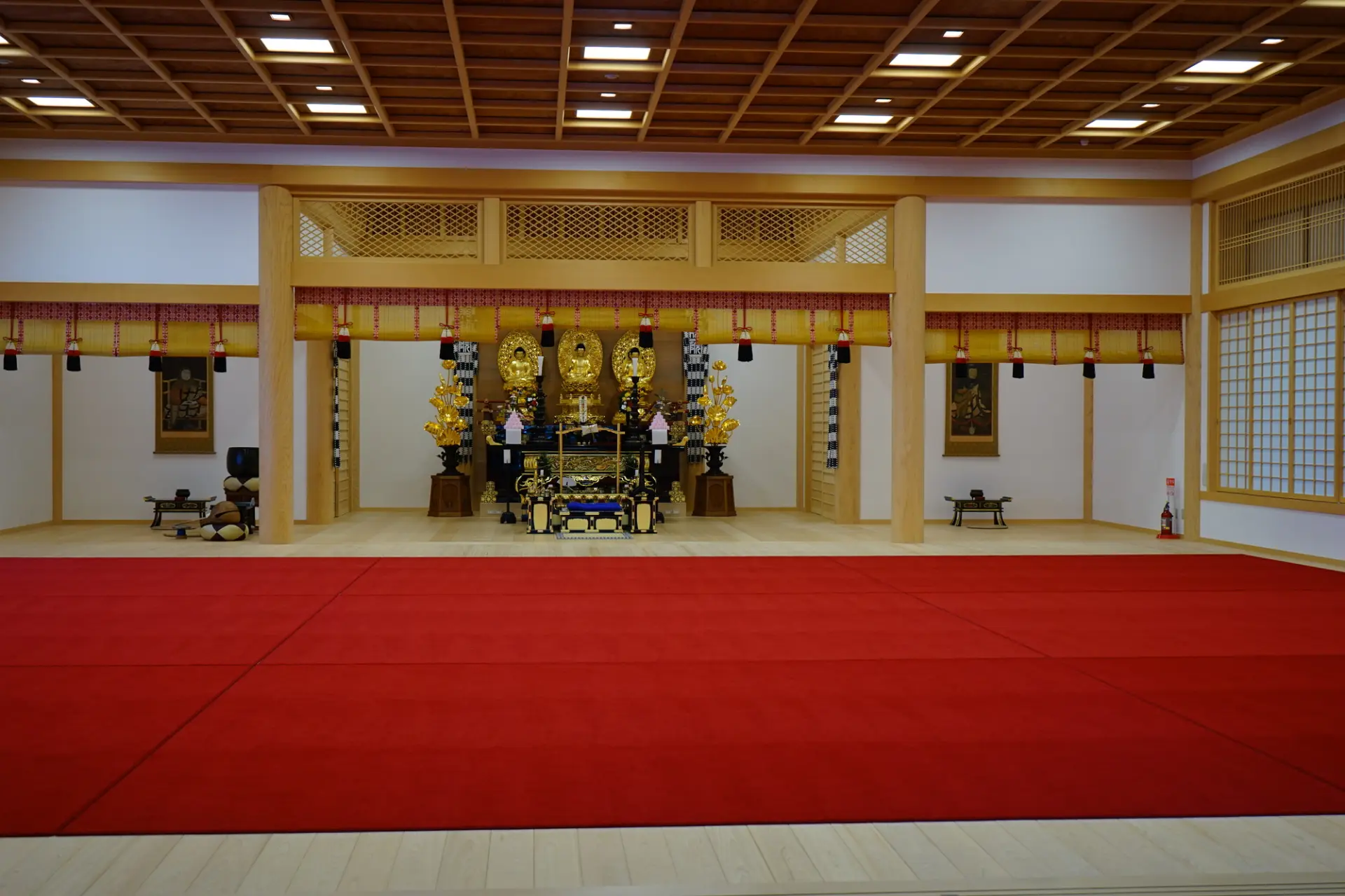 坐禅の体験修行が行われる「中尊寺光勝院」