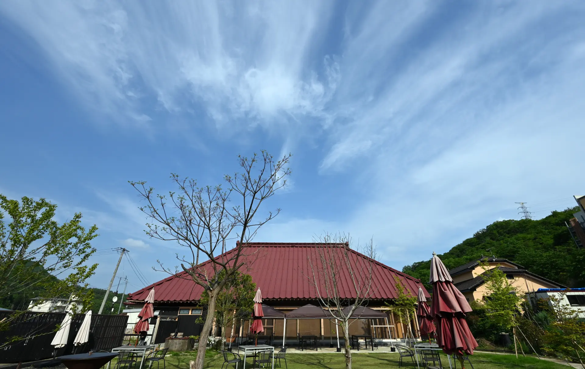 江戸時代の古民家を改装した体験型のカフェレストラン