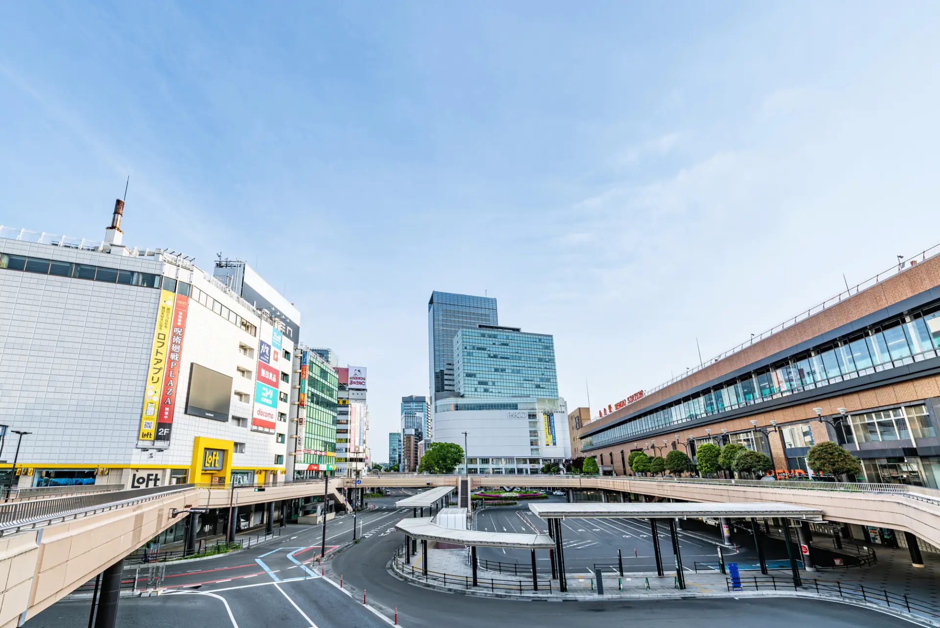 都市滞在と温泉旅の起点となる仙台駅周辺エリア