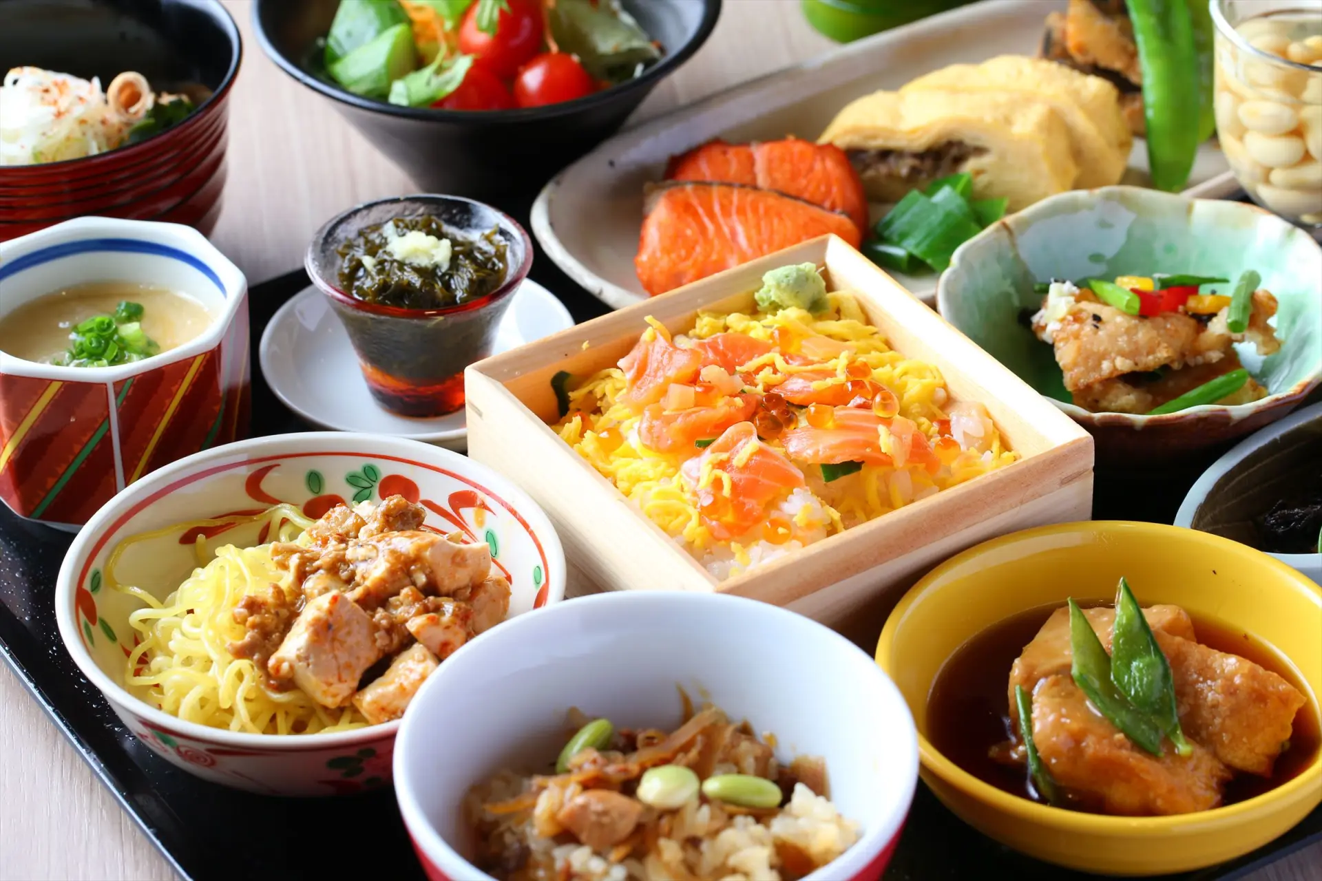 仙台の郷土料理や名物がずらりと並ぶ朝食バイキングが人気