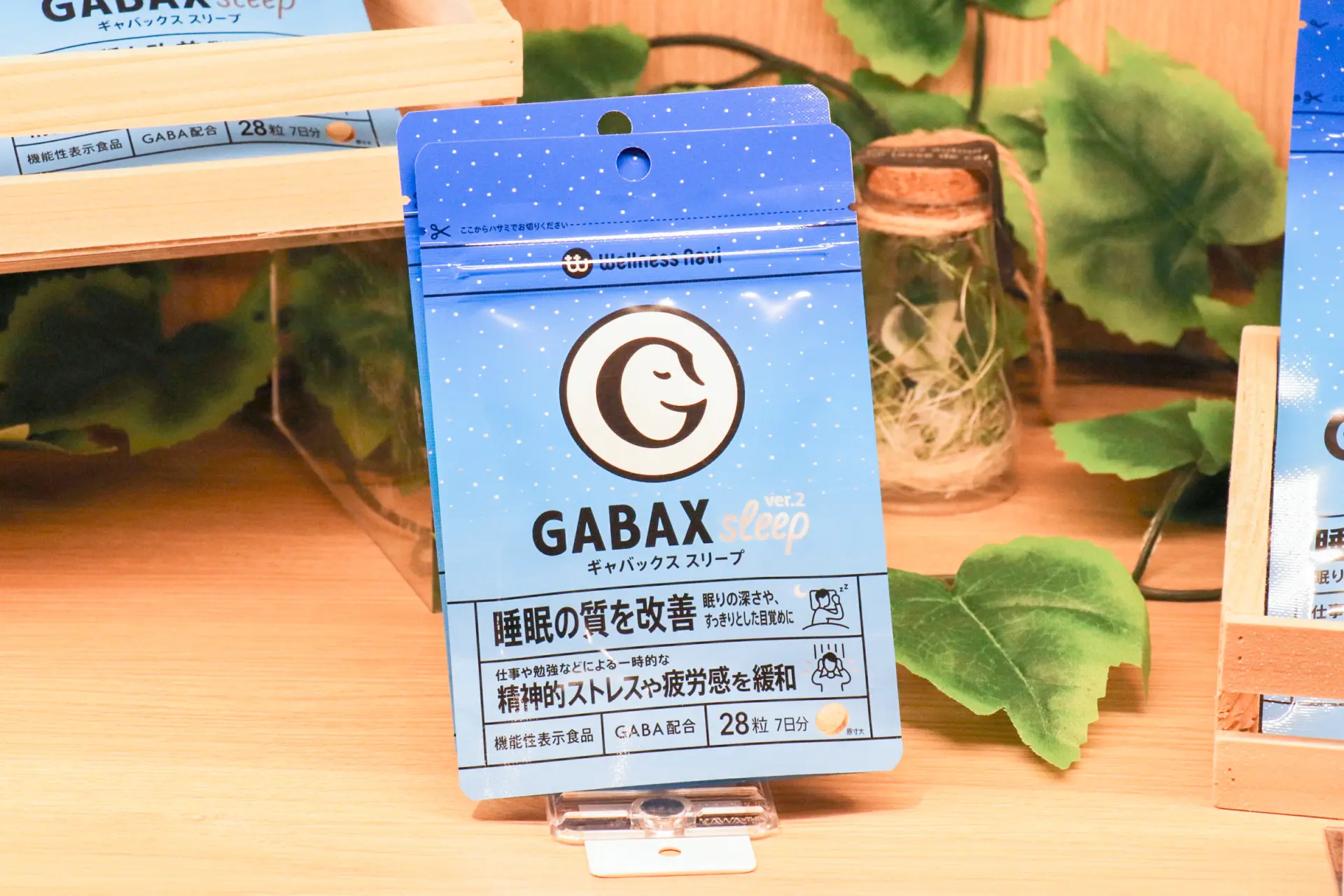 Wellness Navi「GABAXsleep ver.2  120粒」