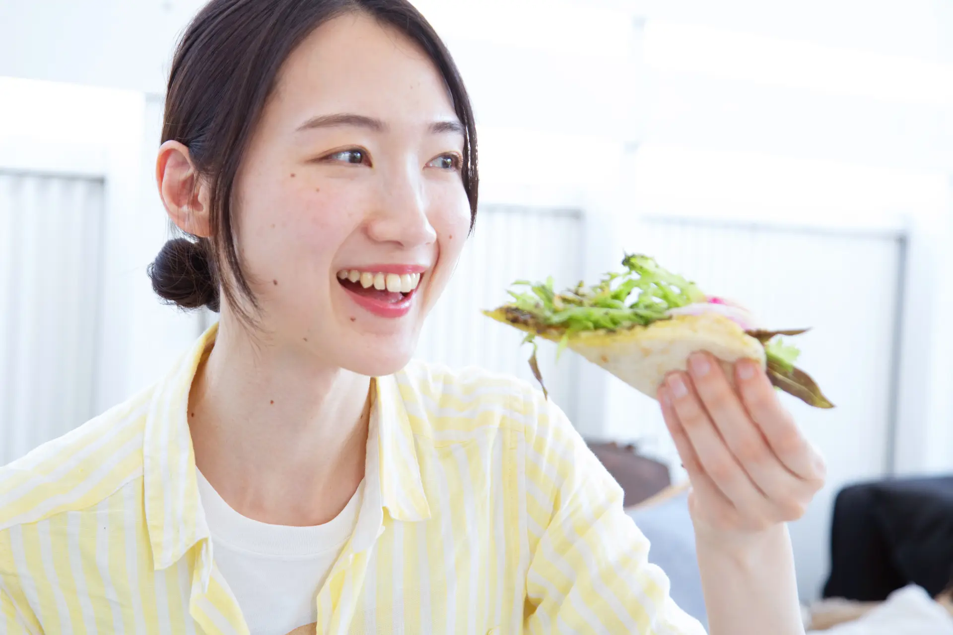 鮮やかで新鮮な野菜に気持ちも華やぐ