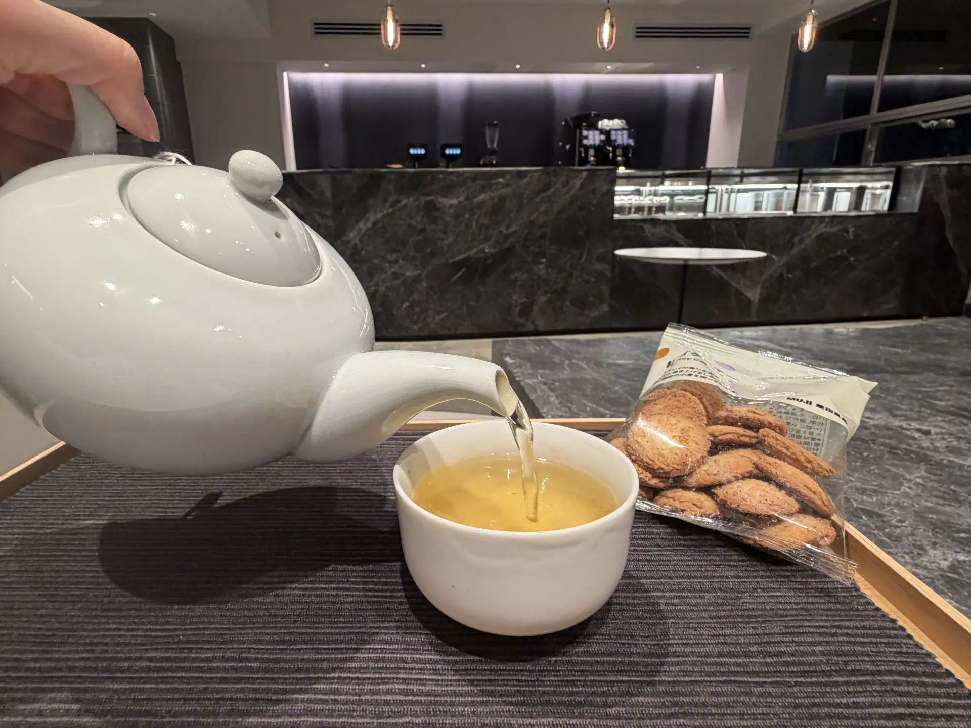 とうもろこし茶を淹れて一息