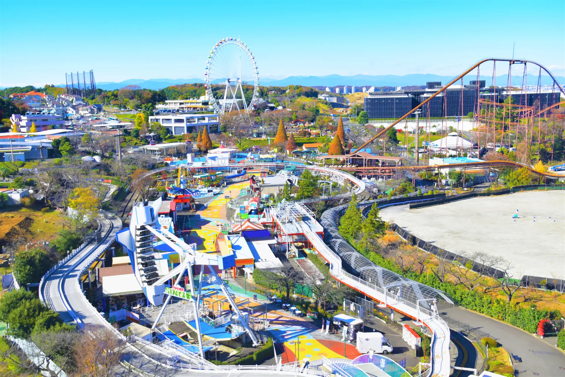 よみうりランド全景