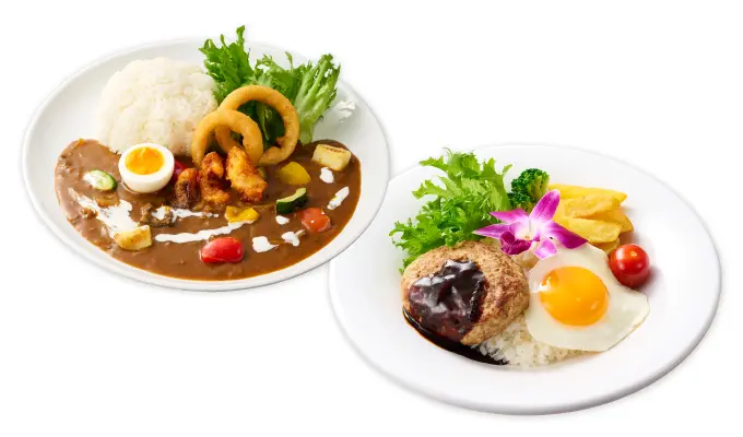 しっかり食べて、午後のプールも満喫しよう