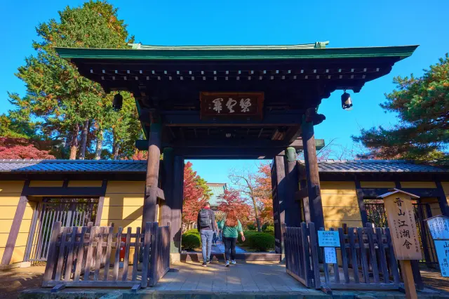 豪徳寺の魅力を静かに語りかける「山門」