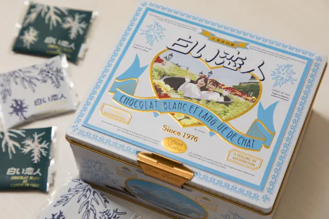 札幌の代表的銘菓「白い恋人」のオリジナル缶も作ってみよう