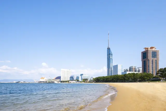 都心部にありながら海辺の景色が楽しめるスポットとしても人気