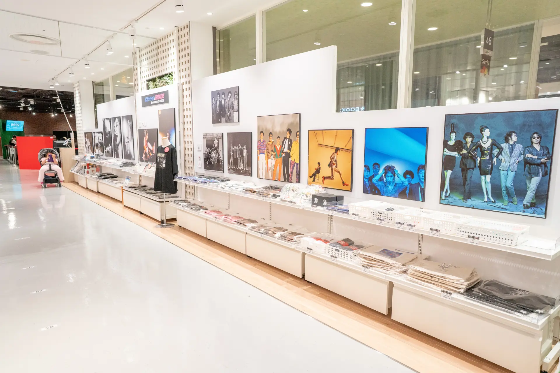Limited-edition merchandise may sell out on the first day.
