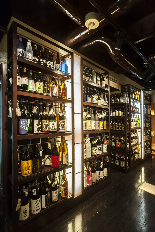 日本酒與燒酎品項豐富