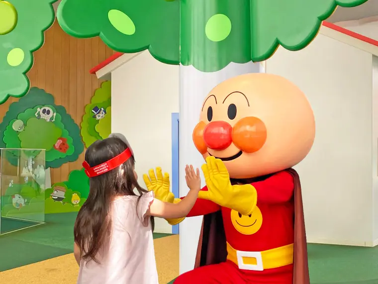 アンパンマンや仲間たちとのグリーティングも開催