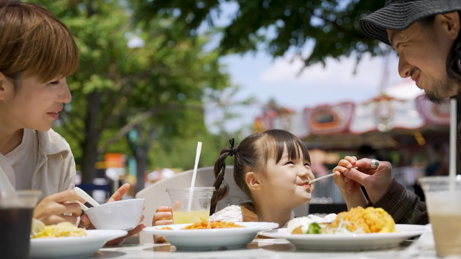 子どもの好みに併せてお店を選べる豊富さも嬉しい