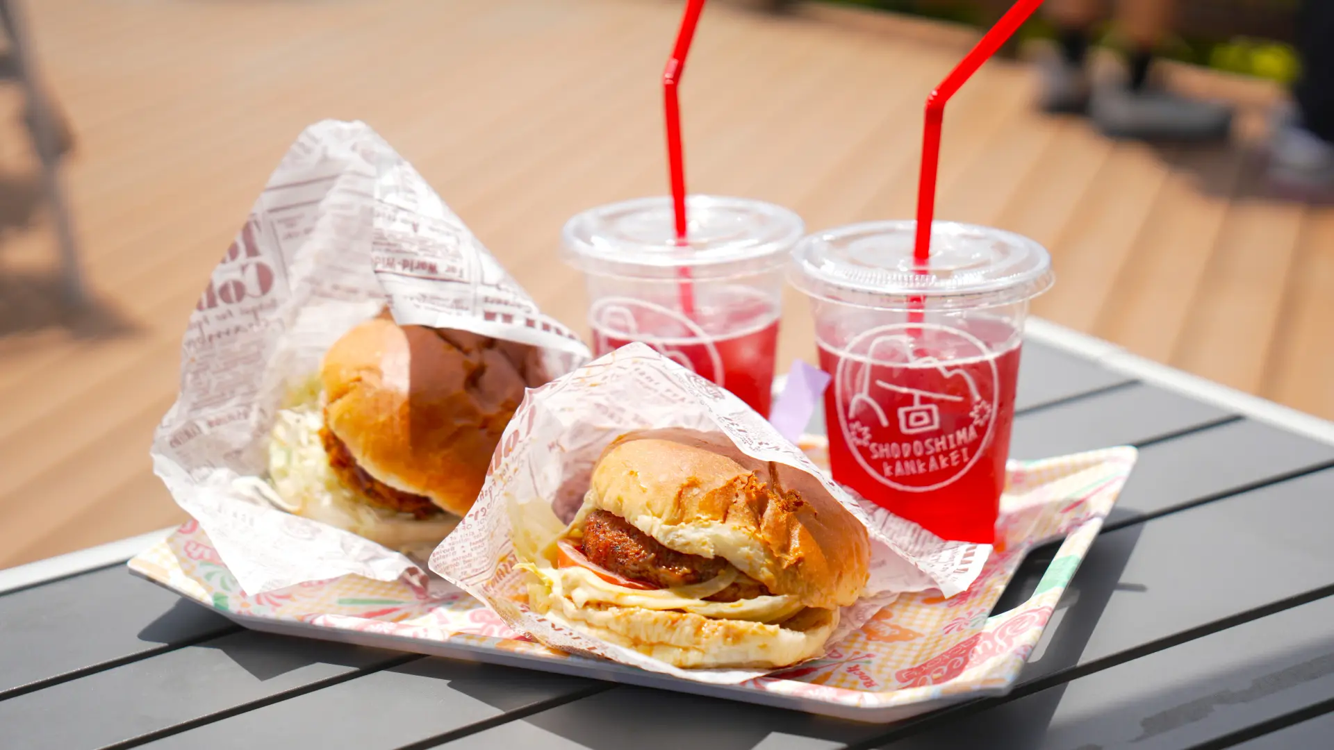 コロッケバーガーは牛と豚の食べ比べもお勧め