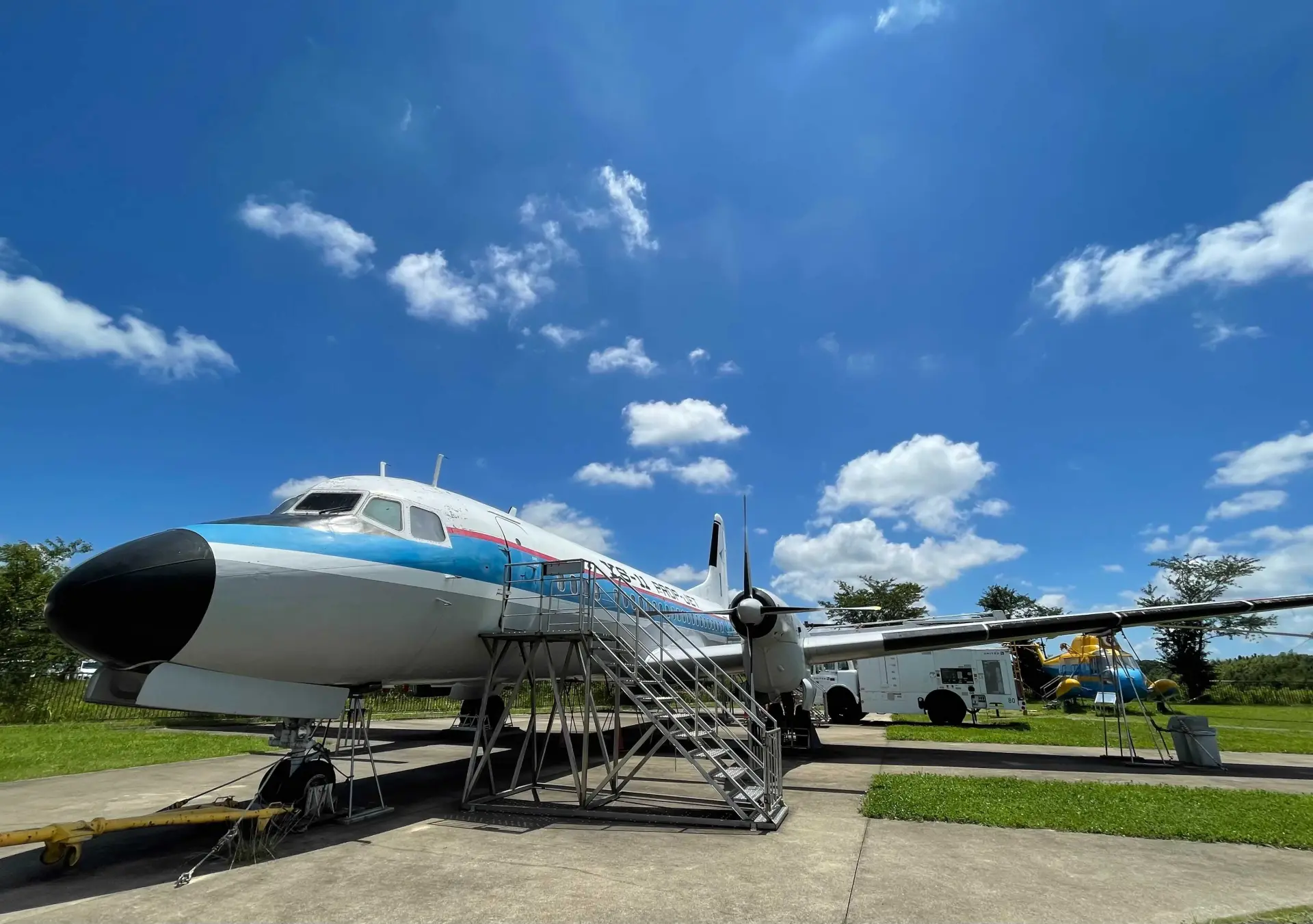 航空機の大きさや構造を間近で体感できる