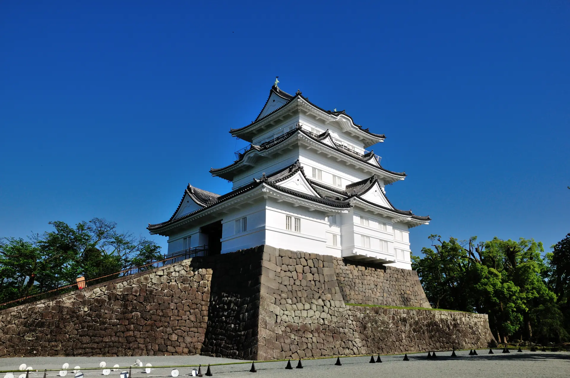 最上階には、摩利支天像の安置空間が再現されている