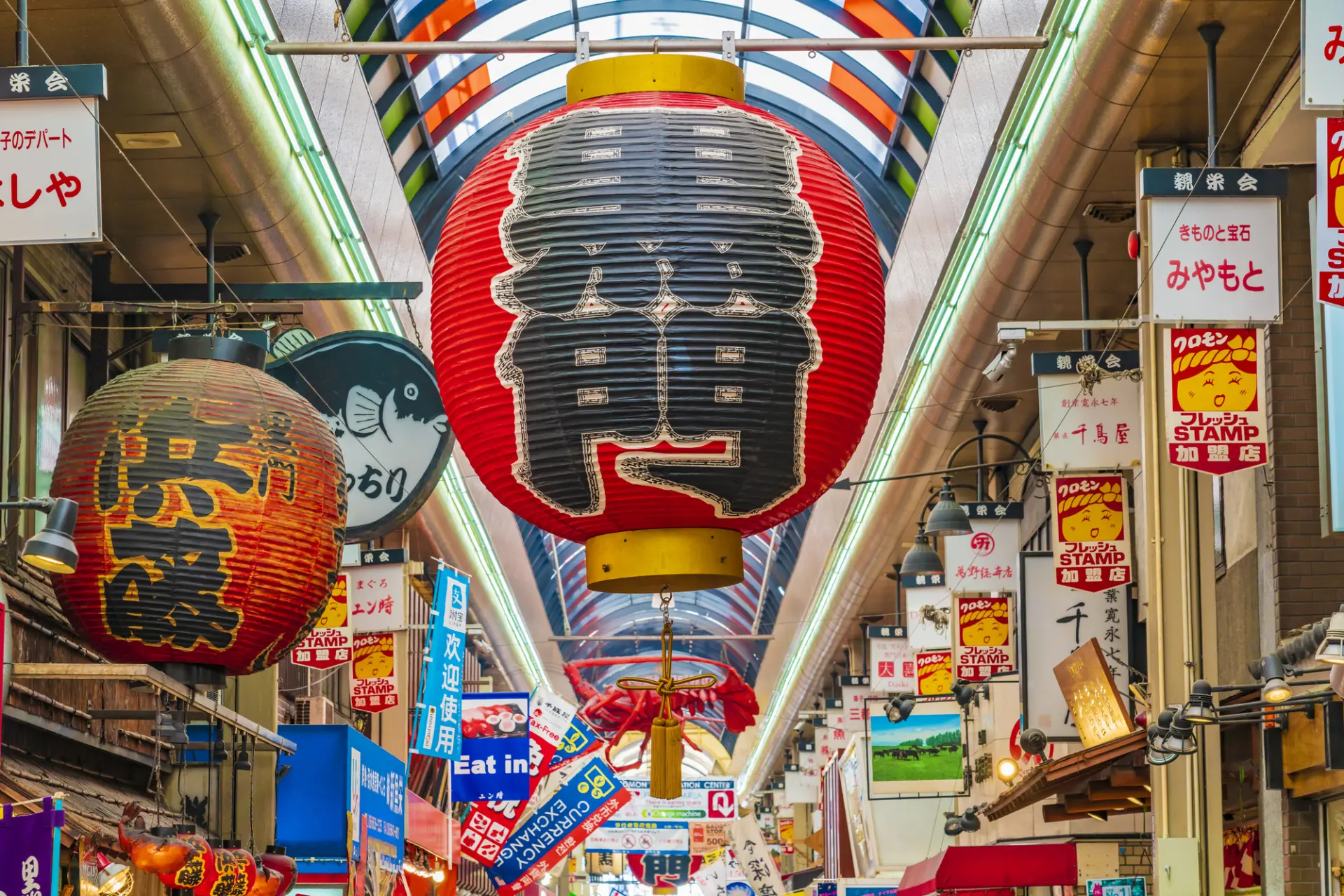 時間に余裕があれば「黒門市場」にも訪れるのがお勧め