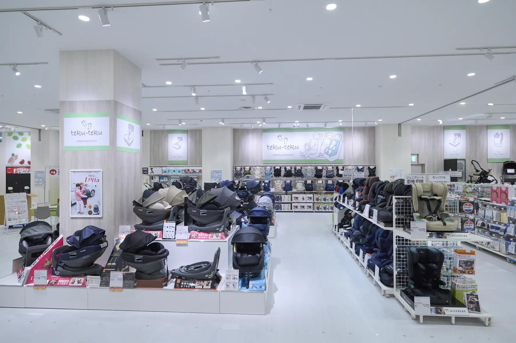 部分店鋪提供汽車安全座椅試裝體驗