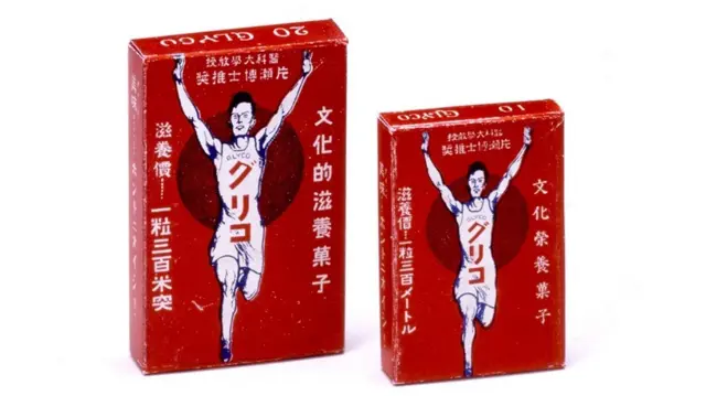 発売当初の栄養菓子「グリコ」（1922年）