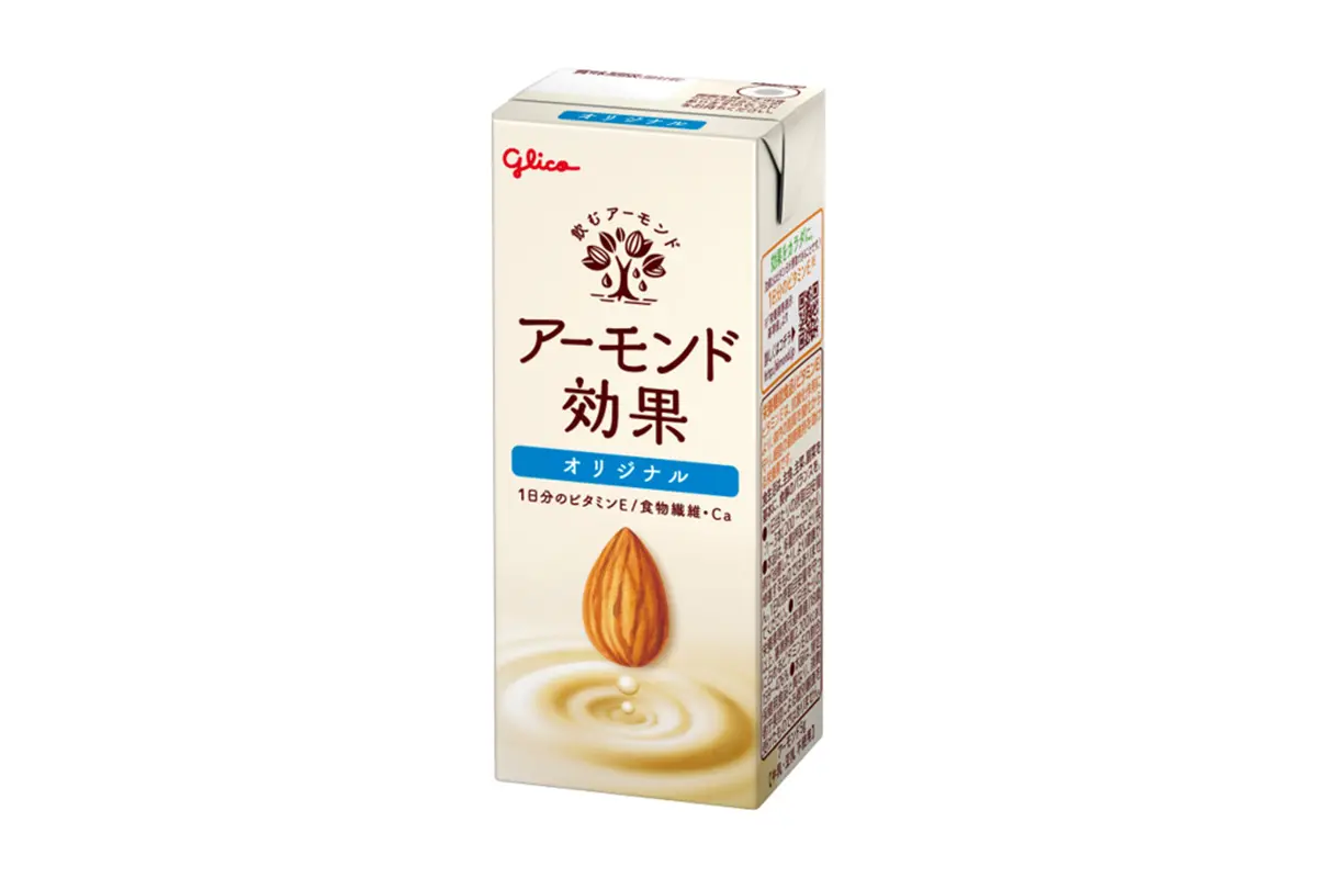 香ばしくて飲みやすいアーモンドミルク「アーモンド効果」