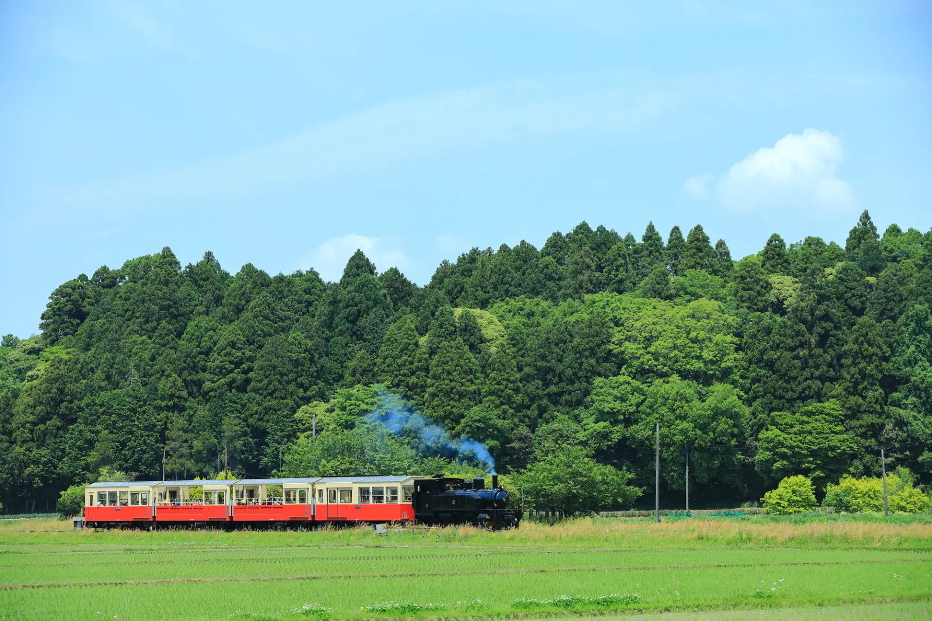 東京からわずか1時間程度で旅気分いっぱいの風景に会える