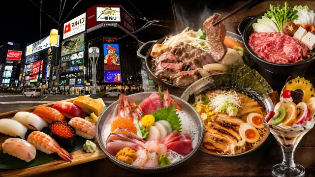 薄野美食攻略:人气海鲜、寿司、成吉思汗烤肉、夜间圣代名店一篇搞定!