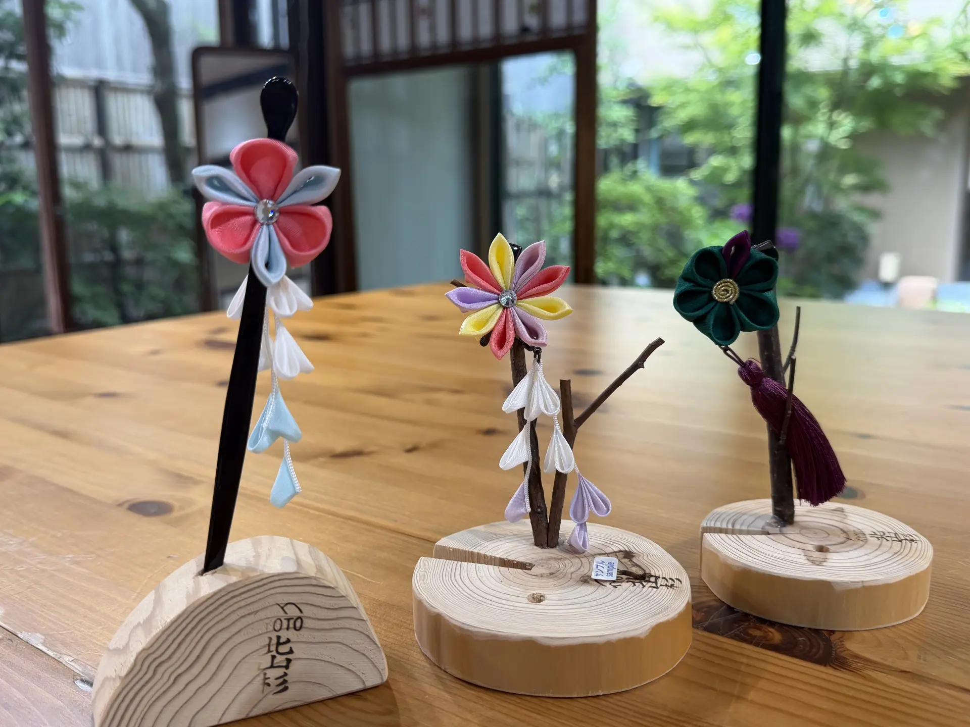 花のかたちは3種類から選ぶ