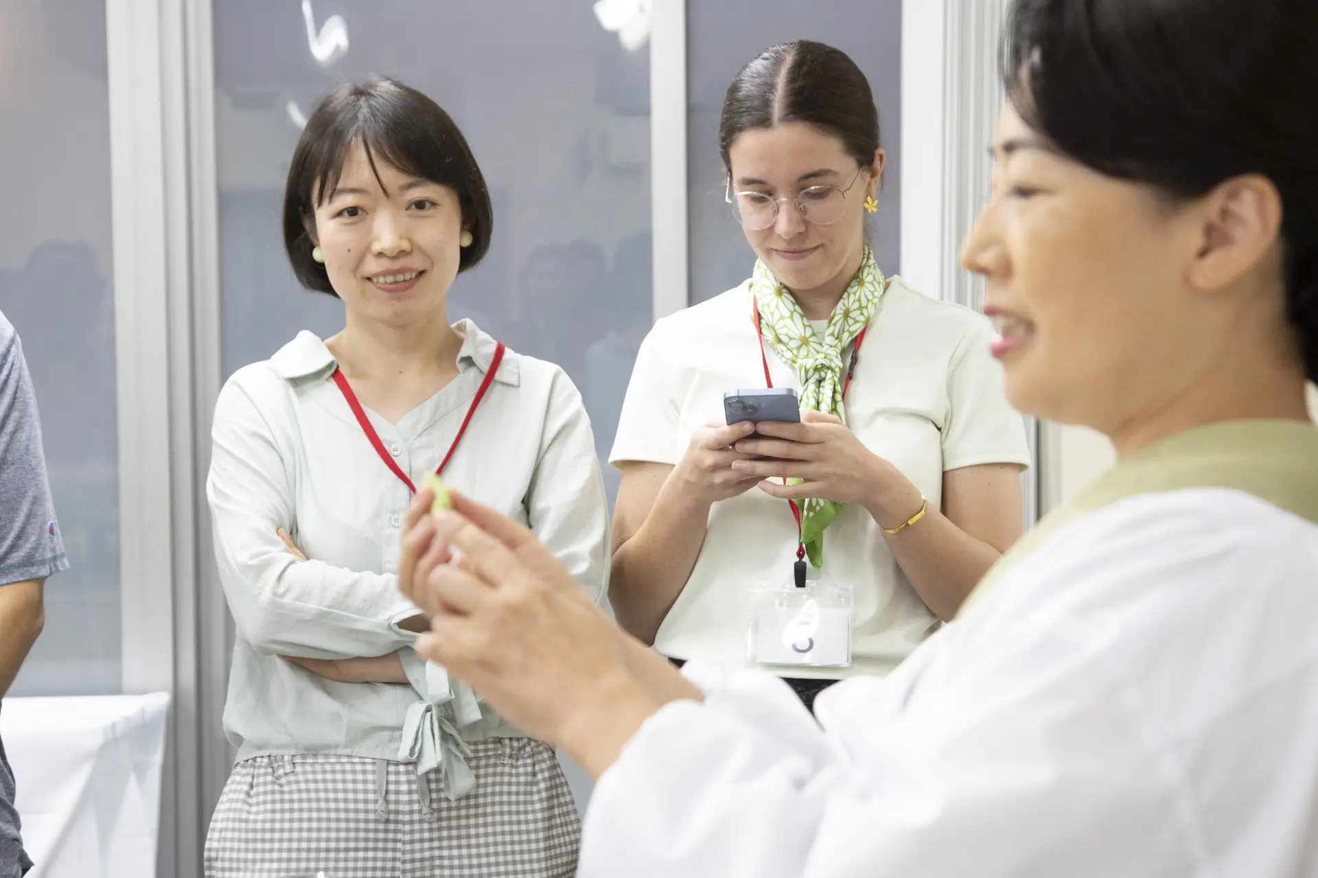 島田先生がおいしいエダマメの茹で方をレクチャー