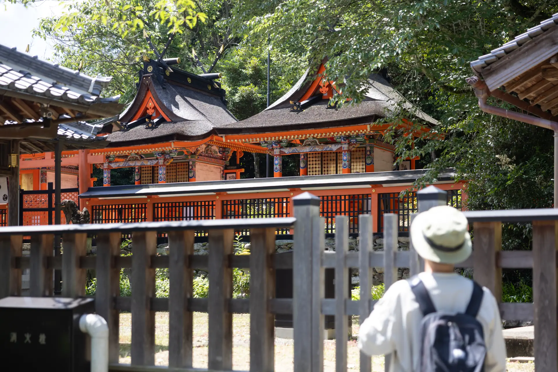 There were once seven sanctuary buildings. Only three remain today.