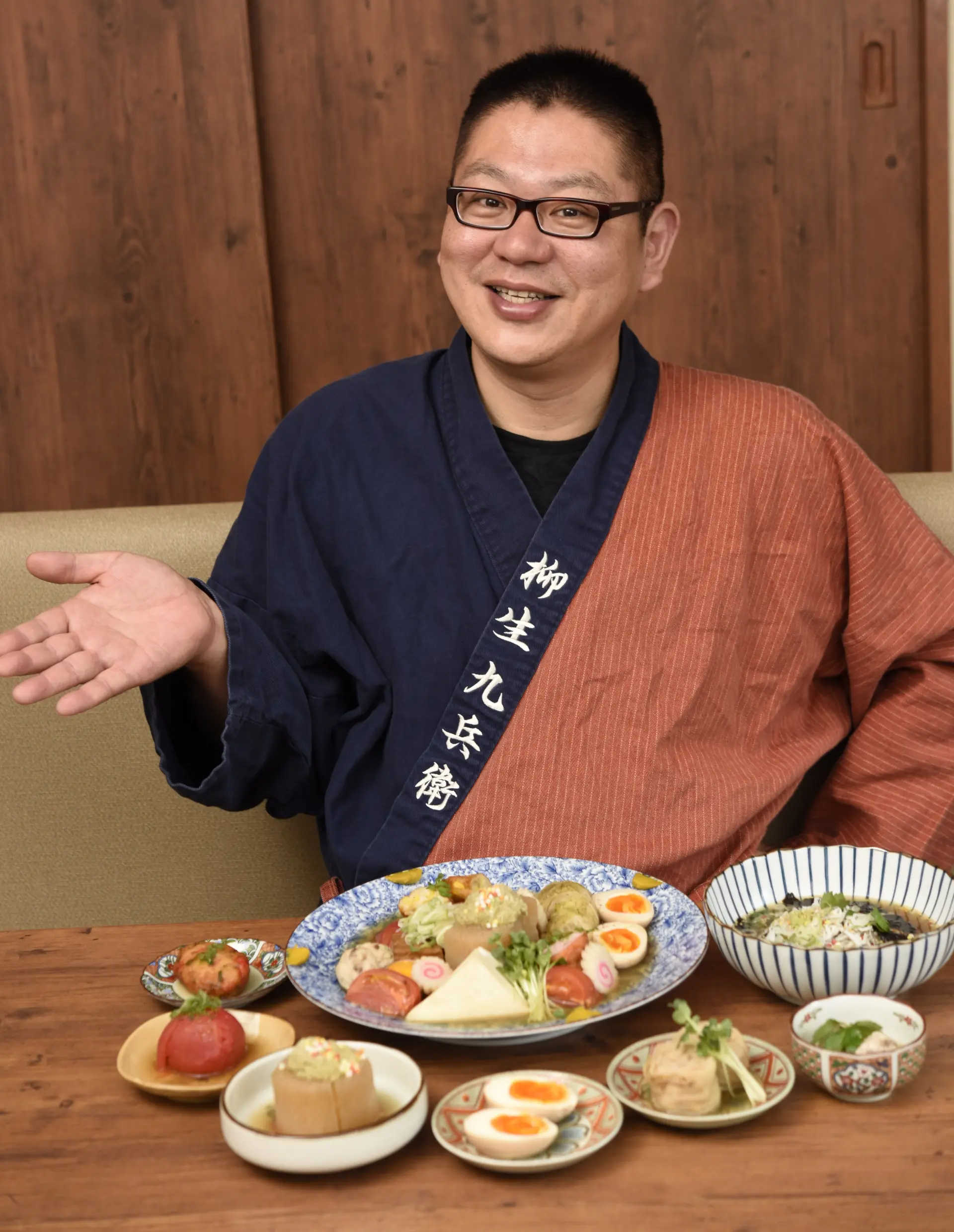 名物おでん探究家／名物グルメ探究家の柳生九兵衛さん