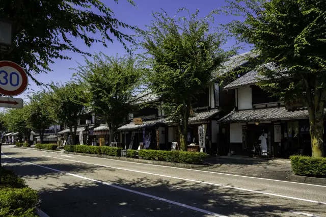 古さと新しさが調和した、彦根城近くの商店通り
