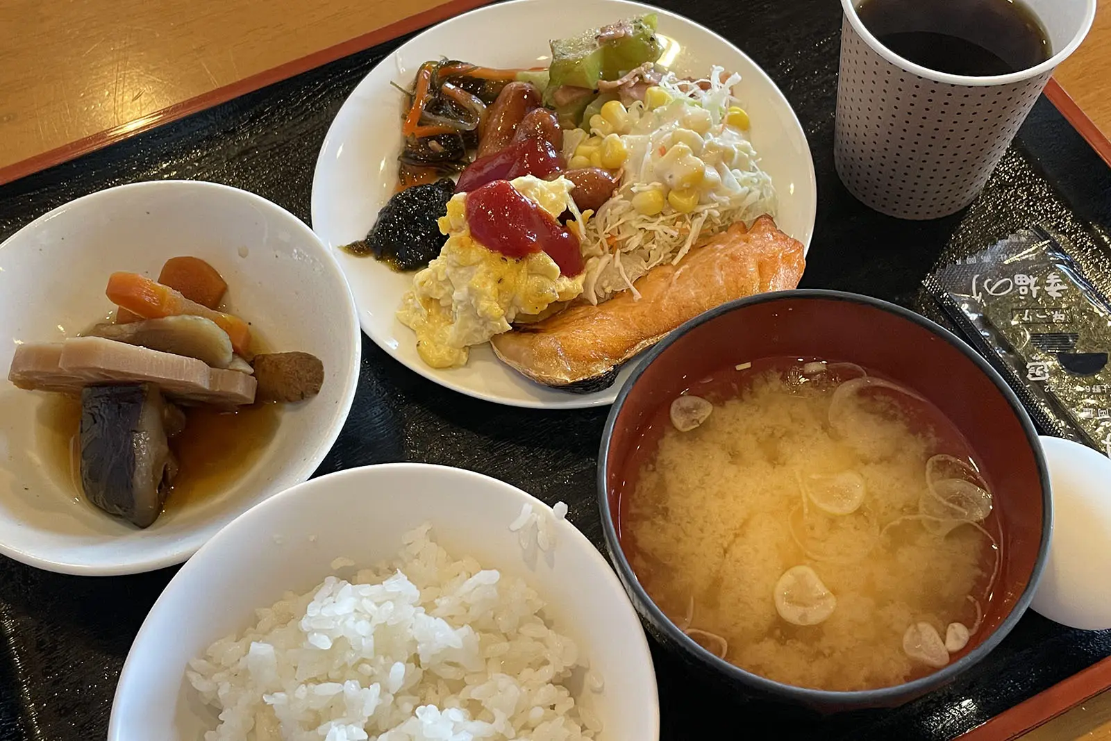 也可以不休息,只享用早餐