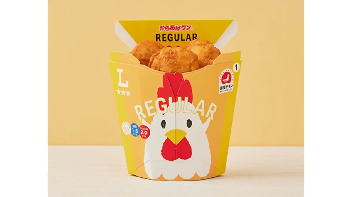日本便利商店的經典美食「炸雞君」（原味）