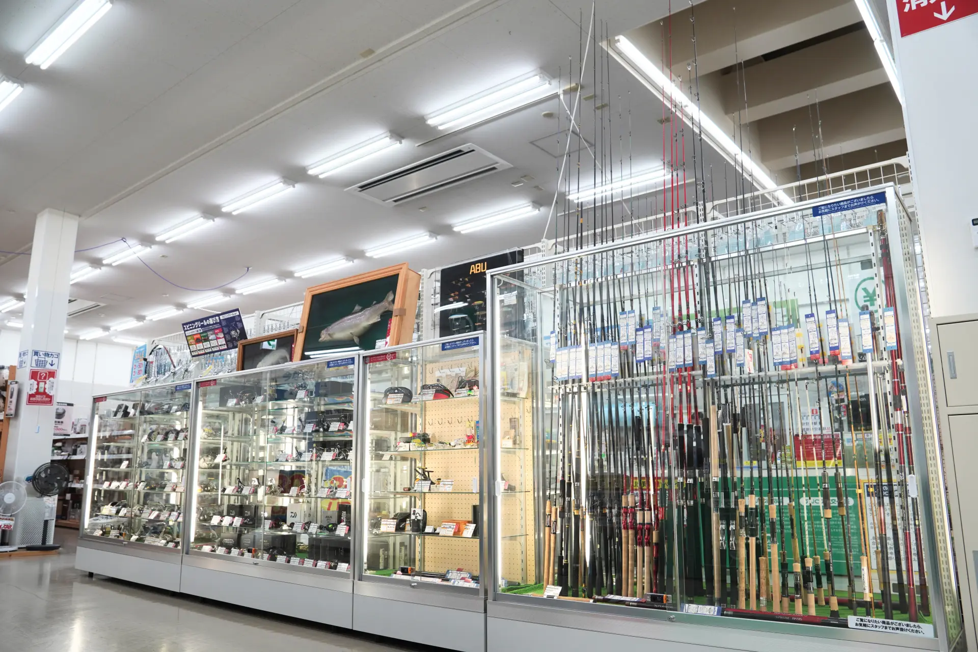 北海道釣客眾多，因此相關商品也相當齊全
