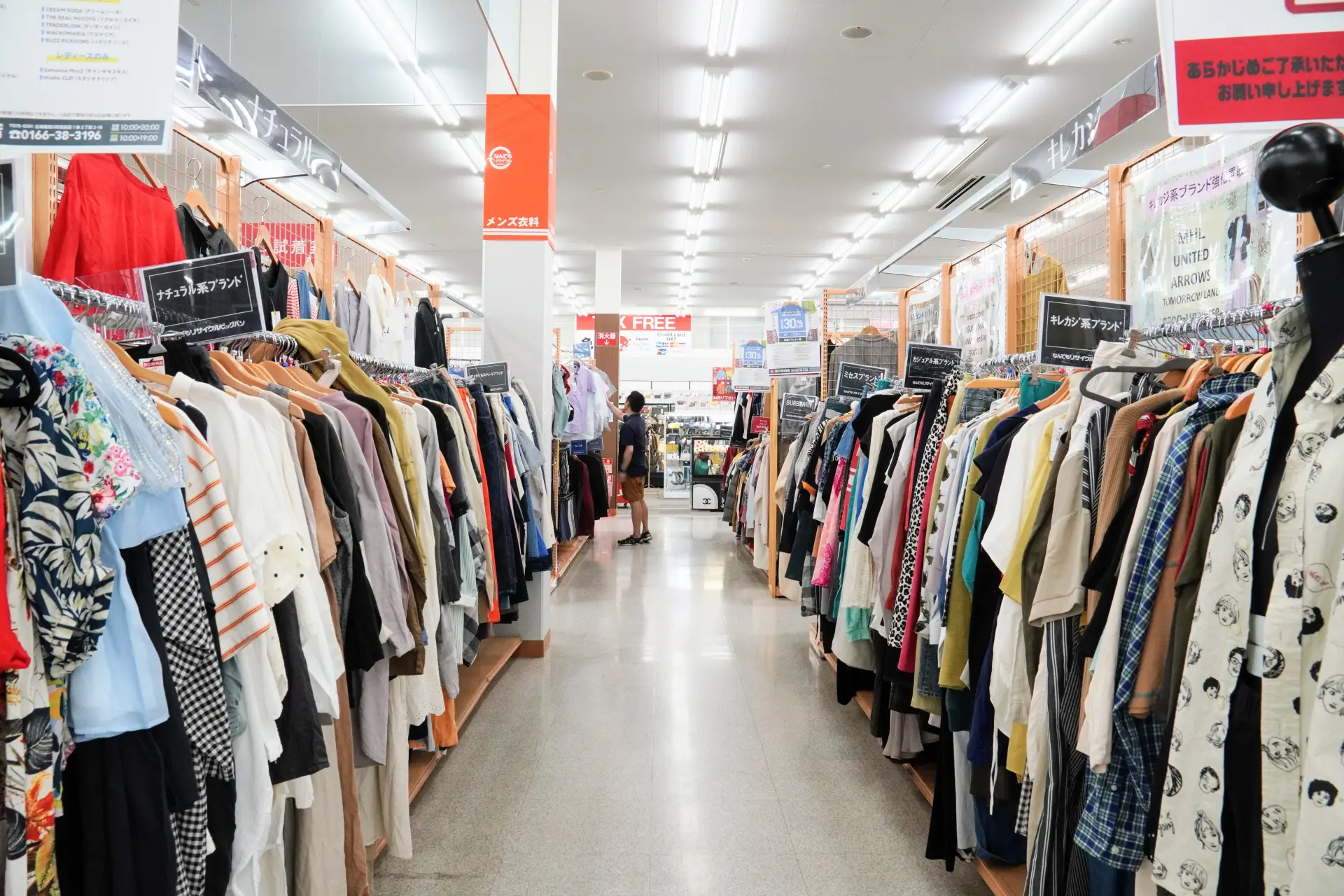 依類別分區，方便尋找商品