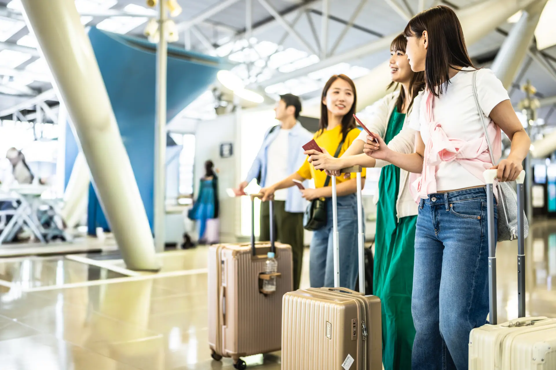 グループ旅行で免税ショッピングする際は1人ずつ会計しよう