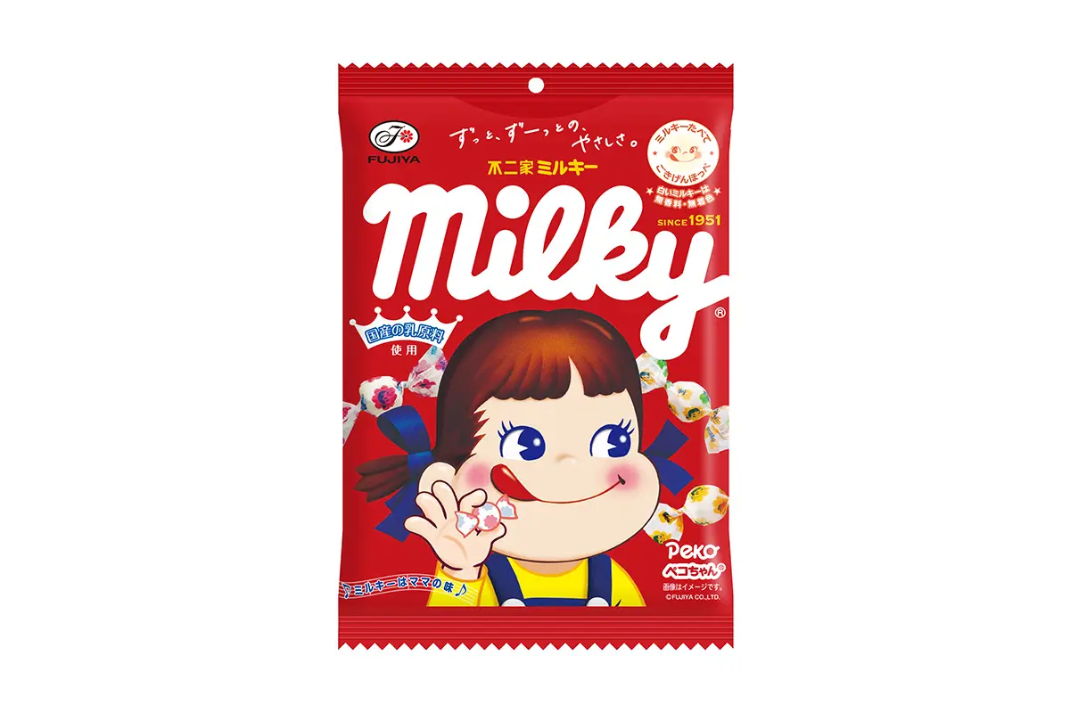 ミルクのやさしい甘さが人気の「ミルキー」｜限定商品や人気シリーズを