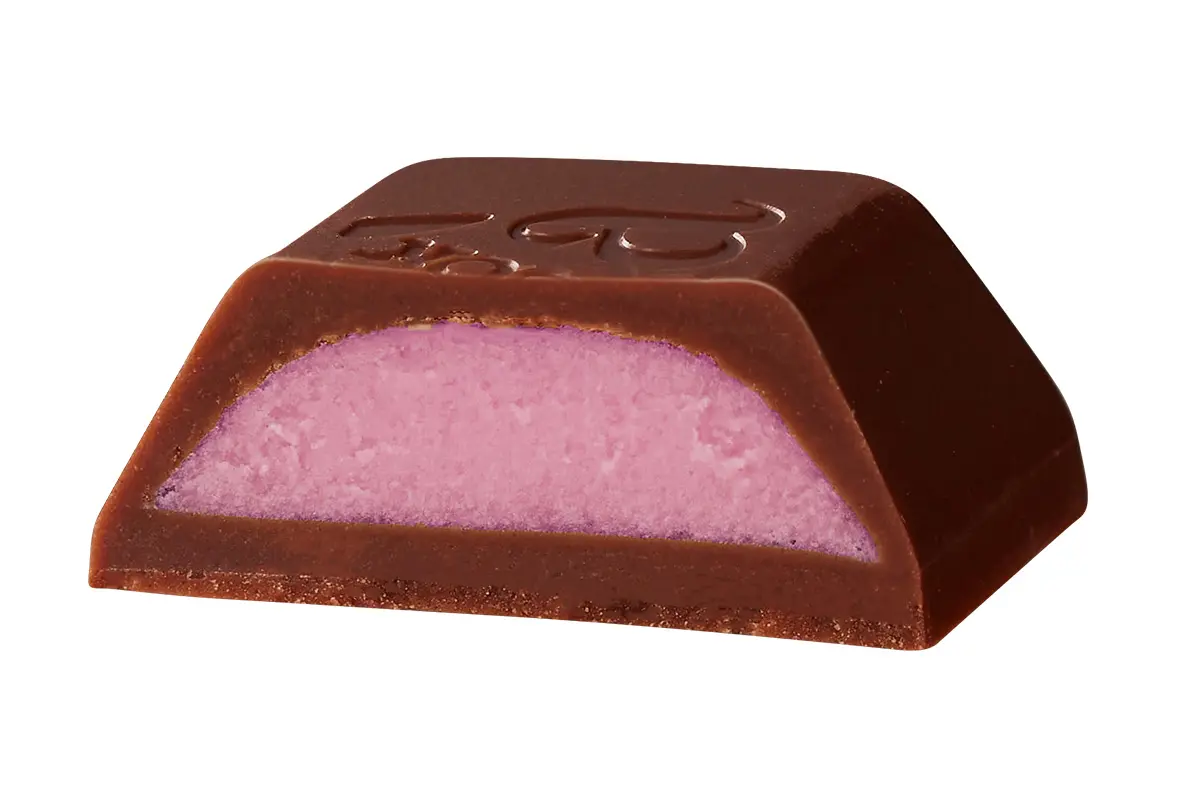 A smooth, melt-in-your-mouth cream filling