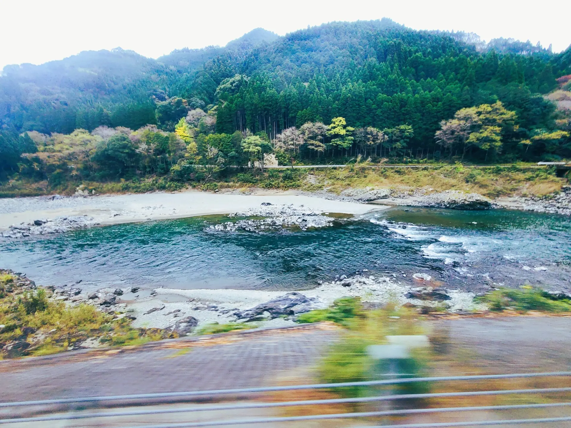 球磨川氾濫後の復旧工事状況