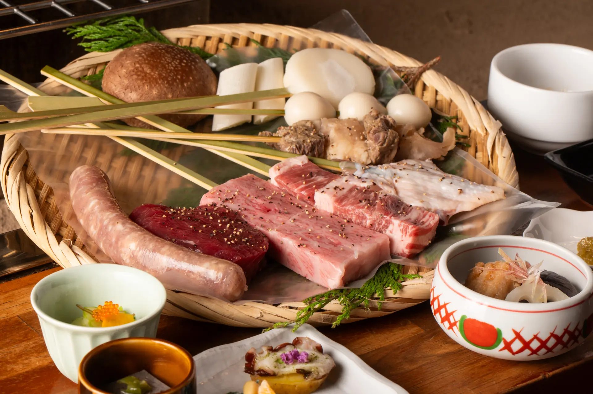 肉づくしを堪能できるのはこのコースだけ
