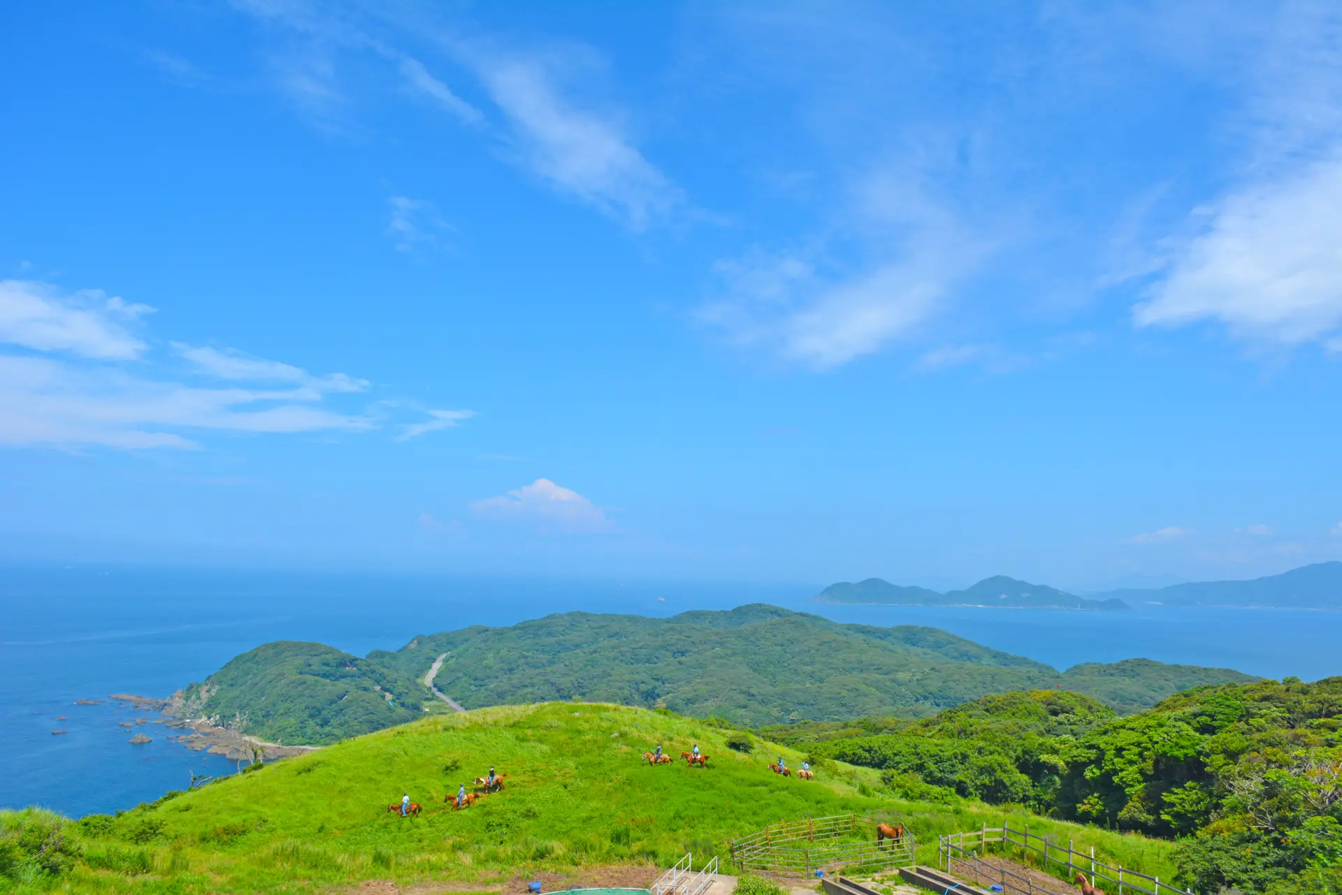 能在「加拿大營地大島牧場」盡情感受島嶼自然