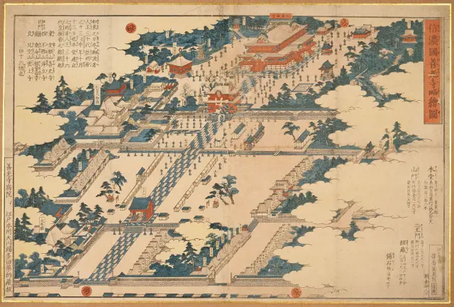 Zenkoji Temple has a history spanning approximately 1,400 years
