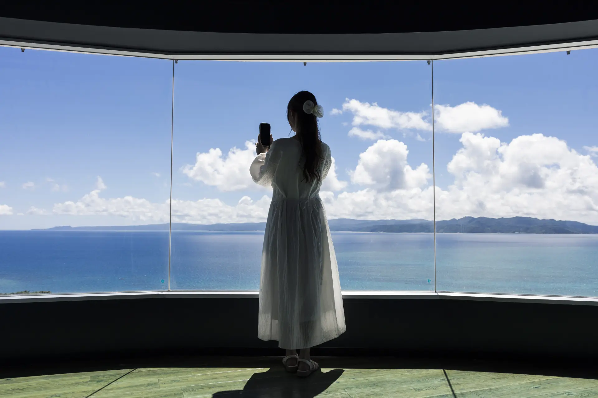 Spectacular views from the indoor observation floors