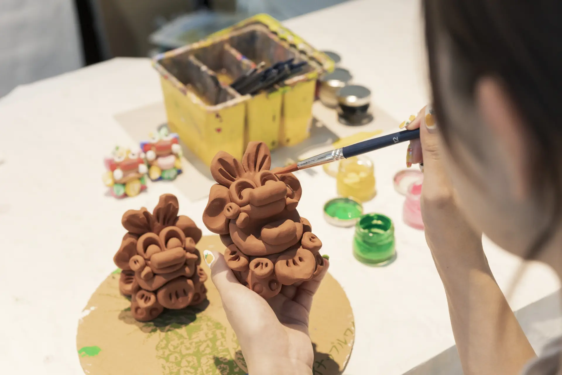 Shisa painting with your choice of colors and patterns