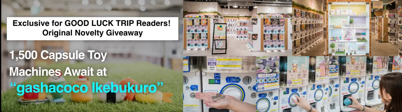 1,500 Capsule Toy Machines Await at “gashacoco Ikebukuro” - Discover the Latest Releases & Limited Editions