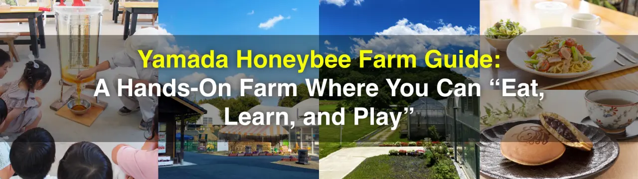 Yamada Honeybee Farm Guide: A Hands-On Farm Where You Can “Eat, Learn, and Play”